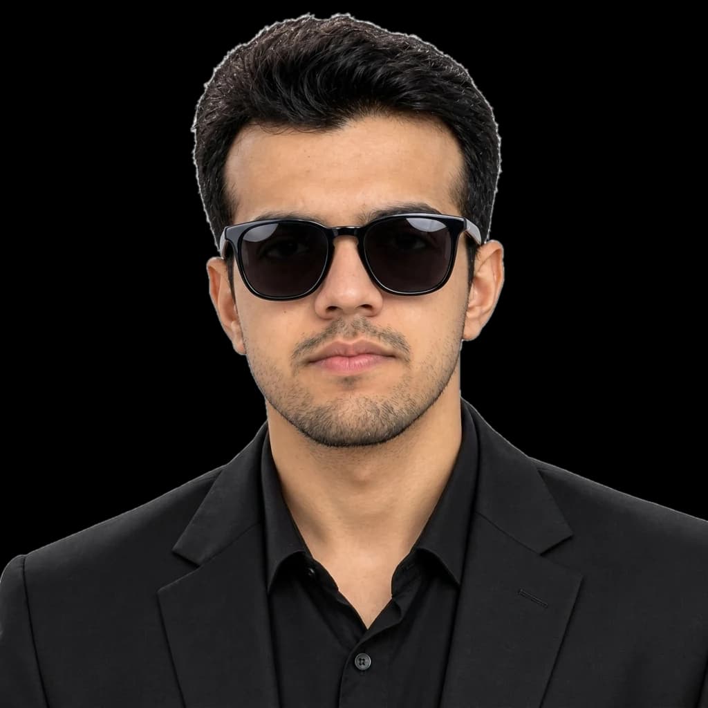 Portrait of Hashir Farooq, AI and Full-Stack Software Developer